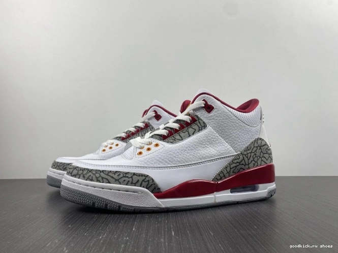 CT8532-126 Jordan Retro 3 Cardinal Red 0717